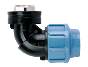 Elbow Female with Brass Threaded Insert